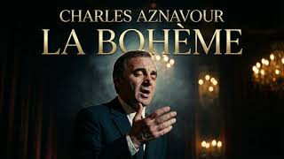 Charles Aznavour - La Bohème (Cinematic AI Cover) | French Music Radio 🥀