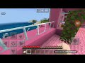 MINECRAFT-MOSTRANDO MINHA MANSÃO ROSA!!