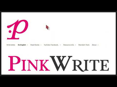 Introduction to write.pink Website