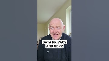 Data privacy and GDPR #shorts