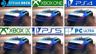 Need for Speed Payback | Steam Deck vs Xbox One vs PS4 vs Xbox Series X vs PS5 vs PC Ultra | 4K