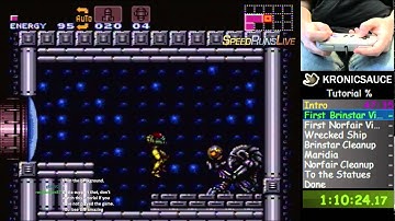 Super Metroid 100% Speedrun Tutorial Part 2