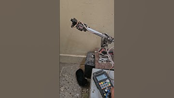 Update to DIY 6dof Robotic Arm working with mpg pendant #6dof #robotics #linuxcnc