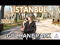 ISTANBUL EMINONU DISTRICT | GULHANE PARK | LANDS OF  TOPKAPI PALACE | WALKING TOUR | FEBRUARY 2024