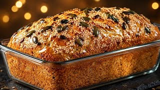 Red lentil bread! High in protein, flour-free, and supports stable blood sugar levels!