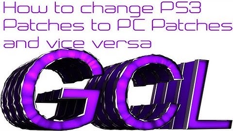 [PS3/How To] Convert PS3 Patches to PC Patches and vice versa