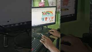 Edit Foto  Topper Kue Ulang Tahun (Memasukan Tulisan Edit dan Print) screenshot 1