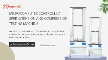 HOW TO INSTALL UNIVERSAL TESTING MACHINE