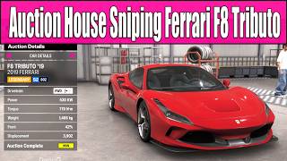 Forza Horizon 6 Auction House Sniping Ferrari F8 Tributo - how to get Ferrari F8 Tributo