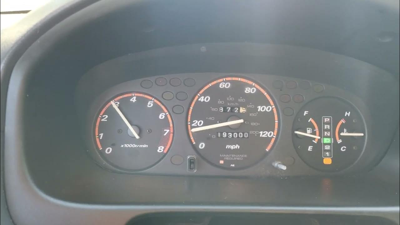 2001 Honda CR-V 4WD auto acceleration test - YouTube