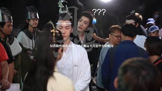 'The Untamed' Behind the scenes YiZhan cute moment