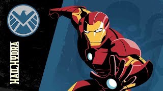 Spin Master Games | Hail Hydra | Hero Card - Iron Man screenshot 3