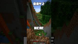 100 Days - [Minecraft Shorts] - Day 2 #minecraft #100days