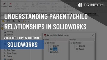 Understanding Parent/Child Relationships in SOLIDWORKS