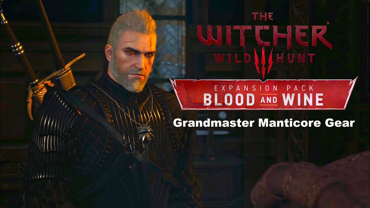 Manticore gear the witcher 3 фото 36