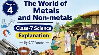 Class-7 Science/ The World of Metals and Non metals/ Chapter-4 NCERT Curiosity Explanation in hindi