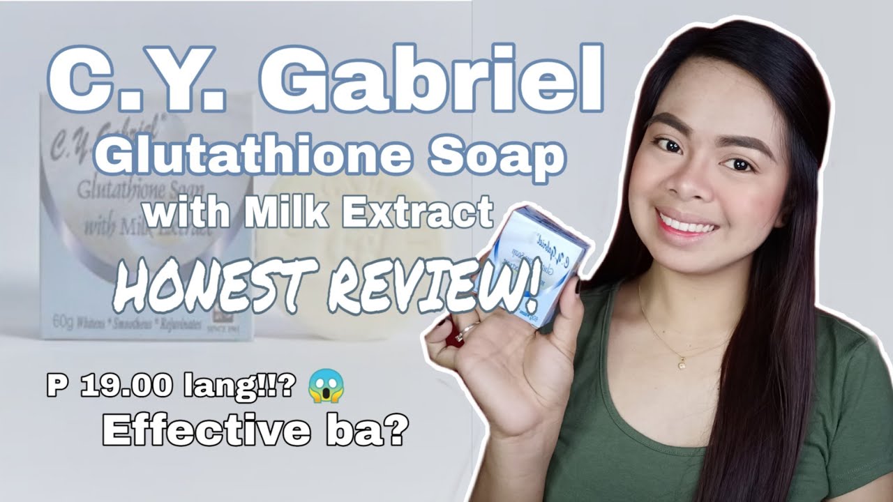 cy gabriel glutathione soap C.Y. Gabriel Glutathione Soap with Milk Extract