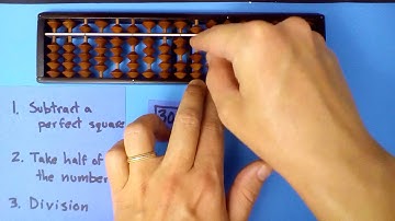 Soroban Square Roots 3