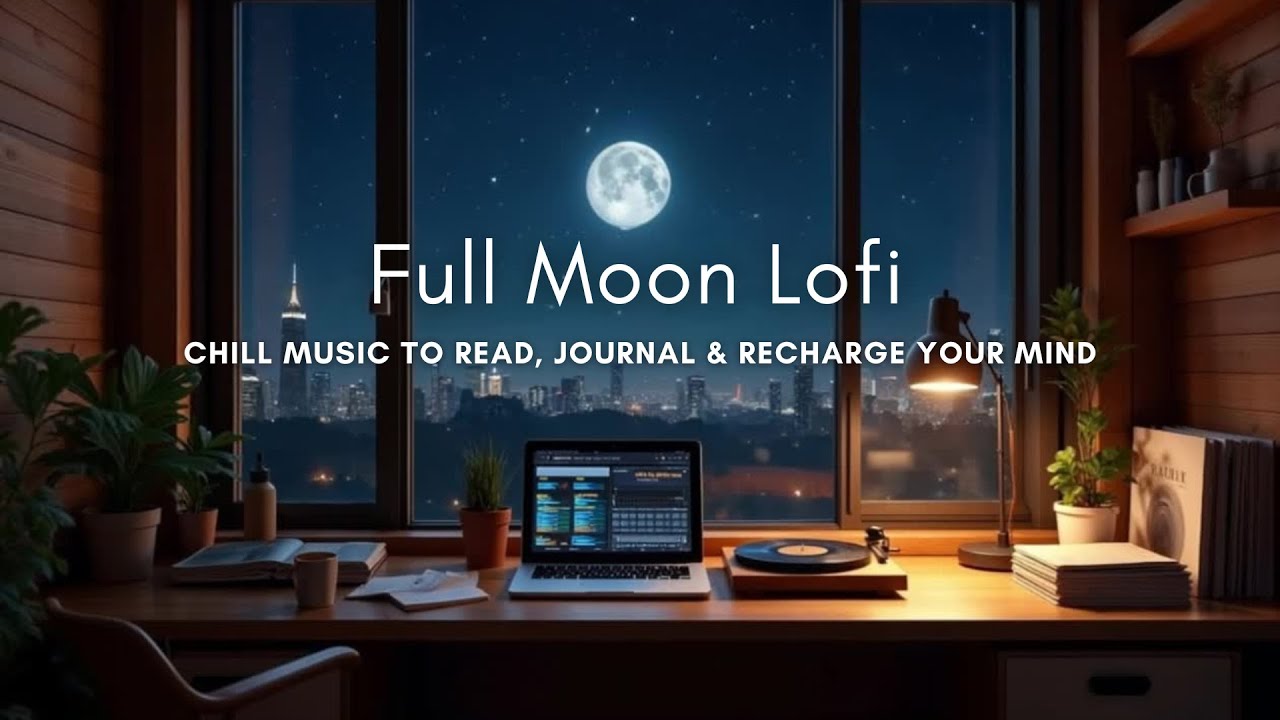 Full Moon Lofi | Calm Beats for a Peaceful Night 