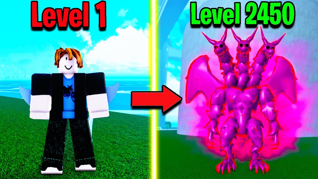 Full Guide To Go From Level 1 to Level 2450 MAX In Blox Fruits