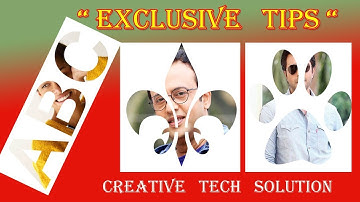 Photoshop Clipping Mask Tutorial | Clipping Mask Any Photo  In Easy Way | photoshop tutorial Part 42