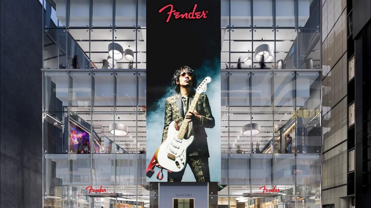 Fender Flagship Tokyo 2025 (ร้านขายกีต้าร์ที่ญี่ปุ่น)