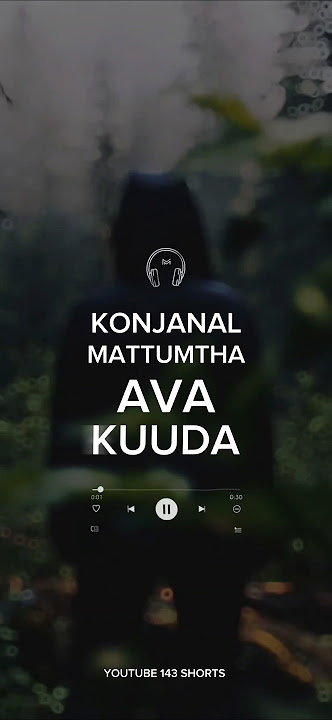 konjanal mattumtha 💔kette varthe remix💔love failure whatsapp status 💔love feel bgm tamil status😭