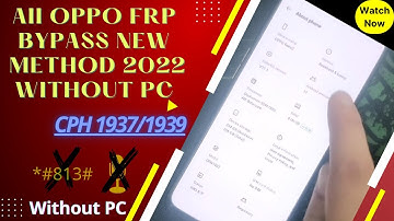 OPPO || oppo a9 2020 frp bypass || oppo a5 2020 frp bypass || Google Account Remove || Without PC