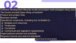 1 4 2 1 Test Planning ISTQB