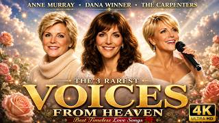 The 3 Rarest Voices Anne Murray, Dana Winner & The Carpenters 🌹 Best Timeless Love Songs (4K) screenshot 5