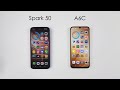 Tecno Spark 50 vs Oppo A6C Speed Test