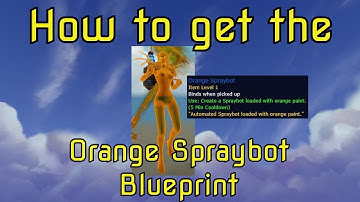 WoW BfA 8.2 How to get the Orange Spraybot Blueprint in Mechagon