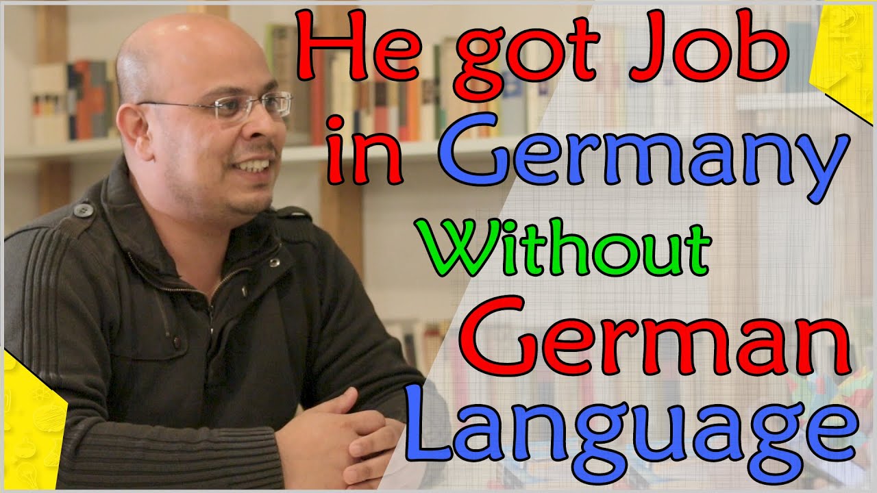 He got job in Germany without German Language MBA Logistics Study
