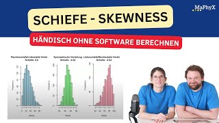 Schiefe Skewness Oder Auch Skew Mit Formel Berechnen Händisch Ohne Software