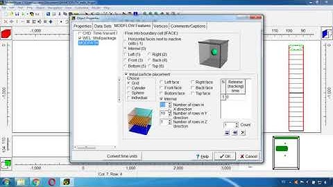 Particle Tracking Simulation with Model Muse and Modpath - Tutorial