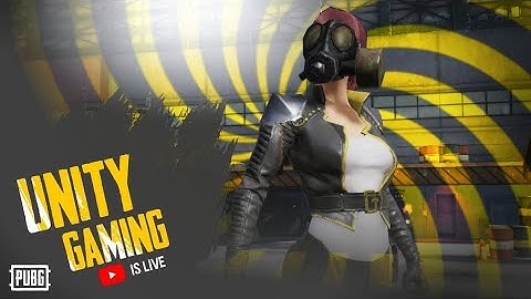 Free PUBG MOBILE Custom Live With UNITY GAMING DAY 20