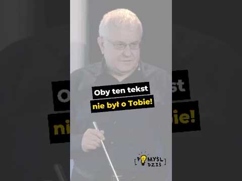 🟢 Oby ten tekst nie był o Tobie! #PomyślDziś odc. 2513 🟢 Oby ten tekst nie był o Tobie! #PomyślDziś odc. 2513