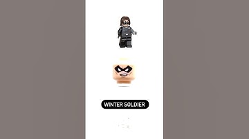 How To Make A LEGO BATMAN Minifigure WITHOUT Using LEGO BATMAN Parts! #shorts