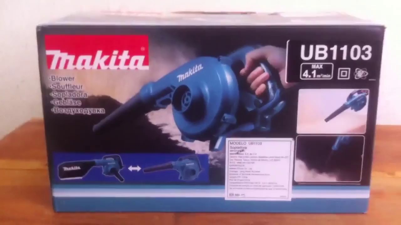 Sopladora Aspiradora 600w Velocidad Variable Makita Ub1103 Makita UB1103