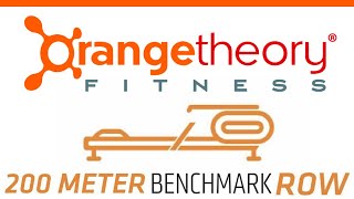 Orangetheory 200 meter benchmark row | Skinny is a bad word by Kelly Swift