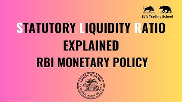 What is Statutory Liquidity Ratio(SLR) | How SLR help banks in maintaining their liquidity
