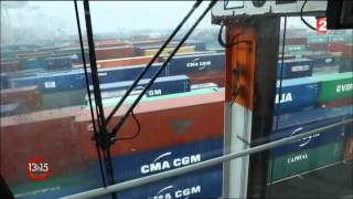 Reportage sur le port du Havre diffusé sur France 2