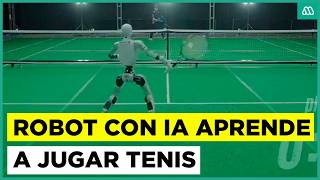 Desarrollan robot con inteligencia artificial que puede jugar tenis en tiempo real