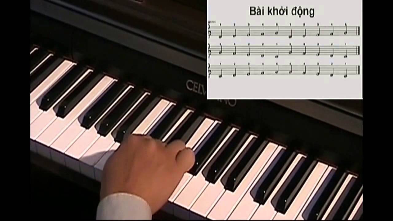 Học Đàn Online Piano Level 1_Bài 1 - Youtube
