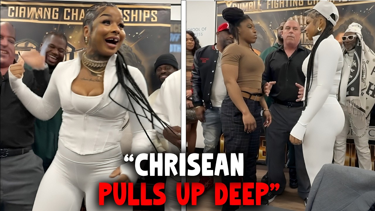 Крисэн Рок появляется в глубине поля, чтобы противостоять Зенит Зайон — летят искры!