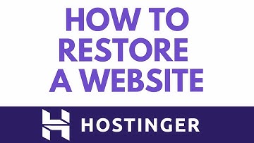 How to Restore Your Website Backup In Hostinger Website Builder Easily