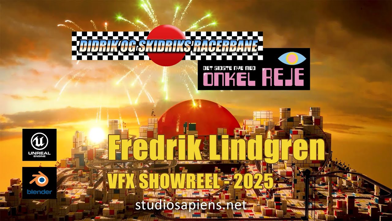 Didrik og Skidriks racerbane - Fredrik Lindgren SHOWREEL - Made in Unreal Engine