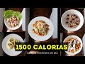 1500 Calorías - Lo que como en un día | Michela Perleche