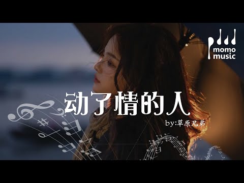 動了情的人 - 草原兄弟『dong le qing de ren  - cao yuan xiong di 』【動態歌詞MV】