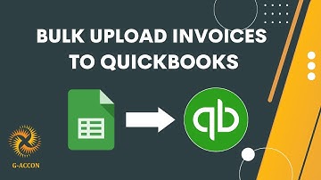 Import Invoices into QuickBooks from Google Sheets